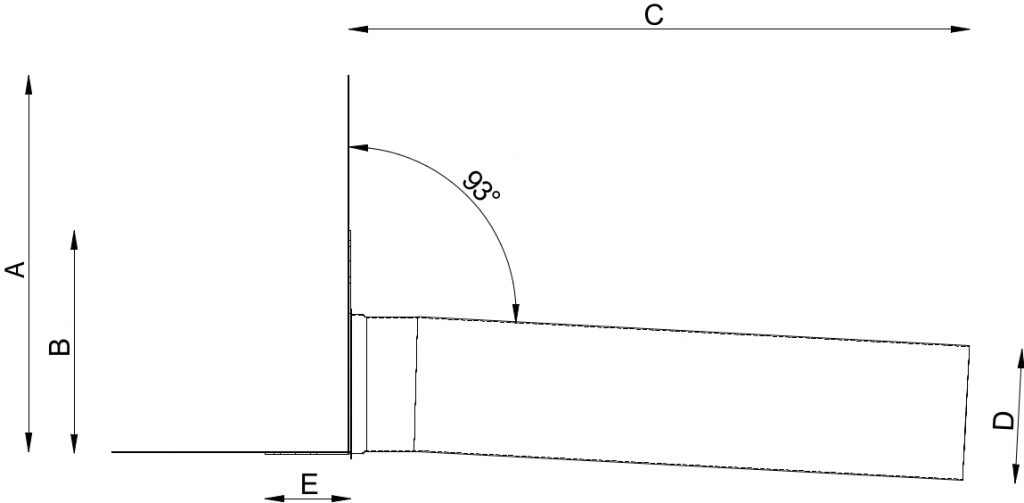 Bezpečnostní přepad kulatý – PVC výkres