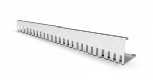 Kačírková lišta okrajová hliníková – spádová náhledový obrázek