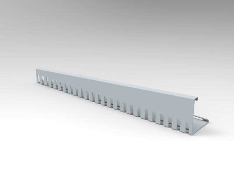 Kačírková lišta okrajová PVC plech – spádová