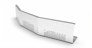 Kačírková lišta pro dělení souvrství – oblouková náhledový obrázek