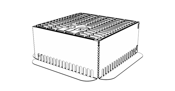Kontrolní šachta vpustě – SPRS výkres
