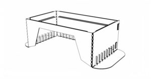 Kontrolní šachta chrliče –  SPRSCH výkres
