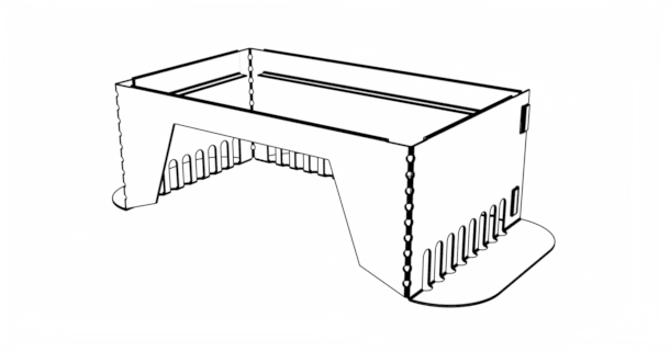 Kontrolní šachta chrliče –  SPRSCH výkres
