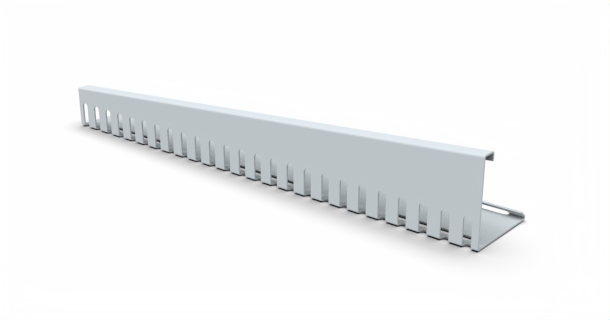 Kačírková lišta okrajová PVC – spádová